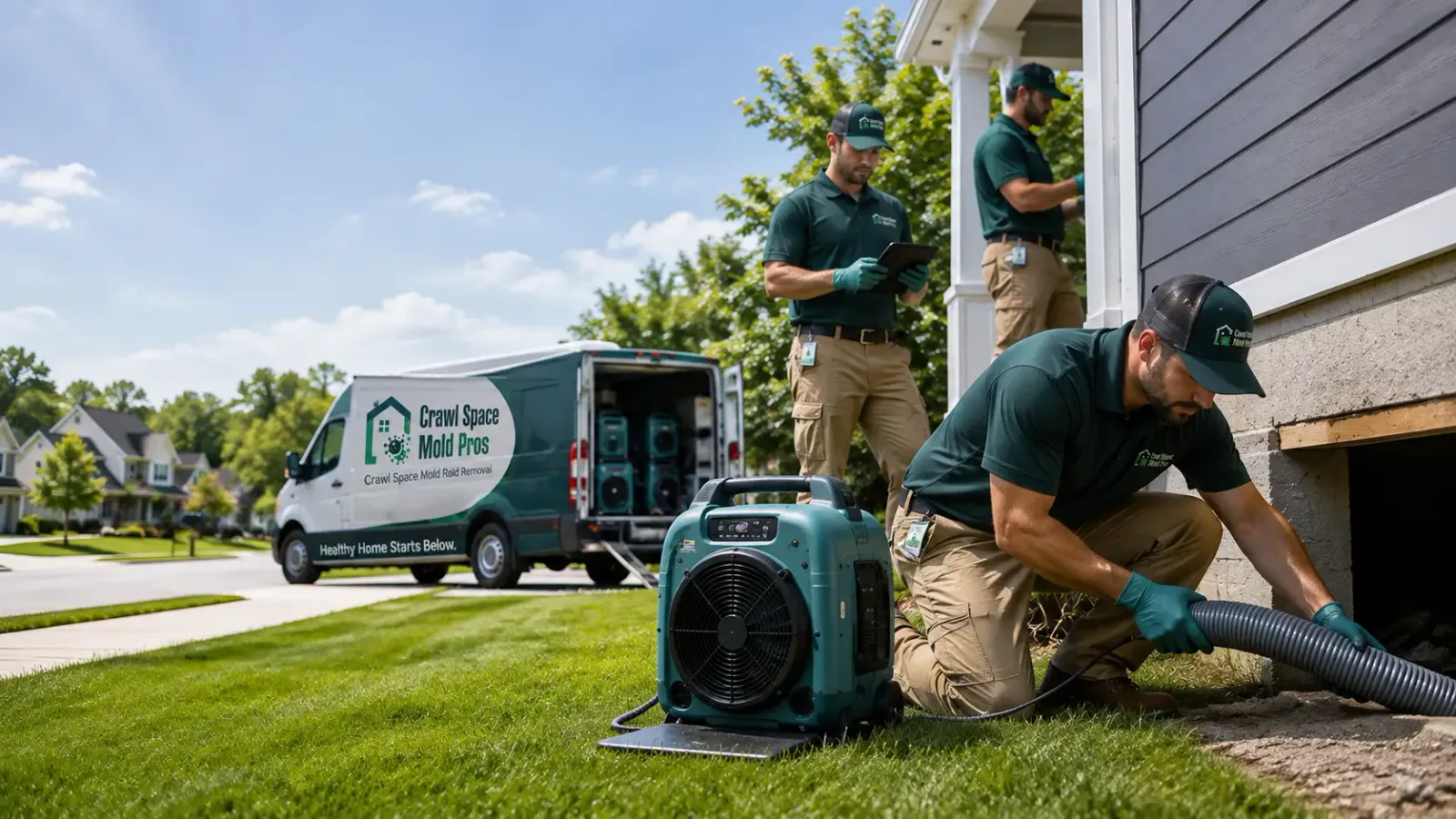 Crawl Space Mold Removal in Rocky Hill, NJ